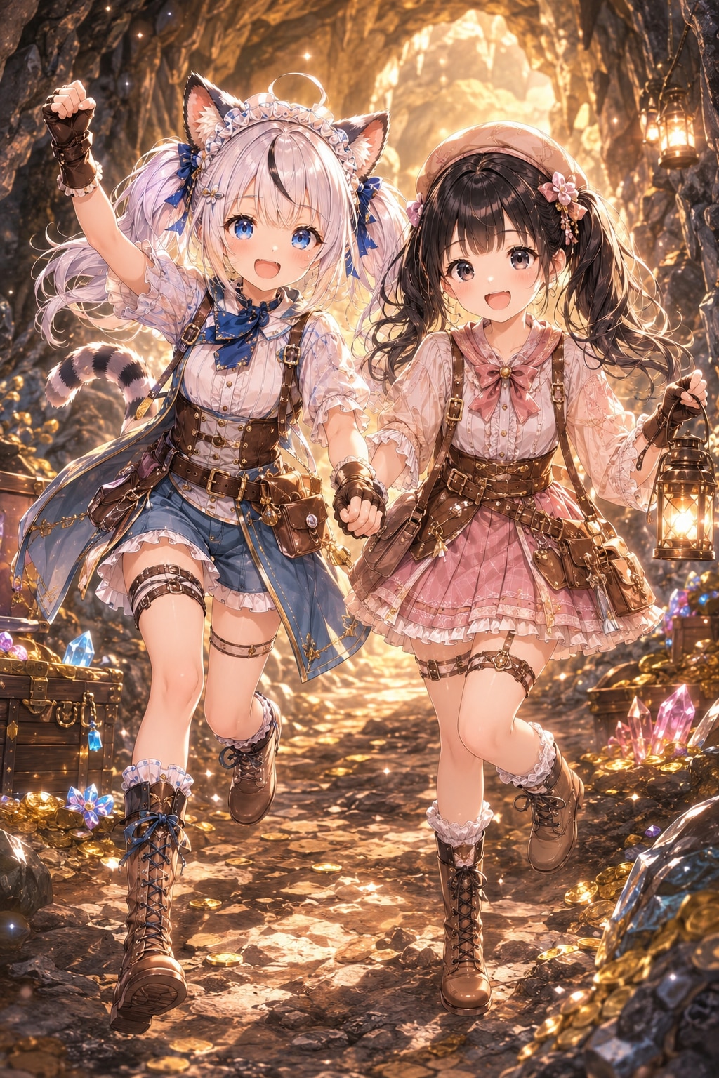 お宝探しに、しゅっぱ〜つ♪(凛虎ちゃんをお借りしました)