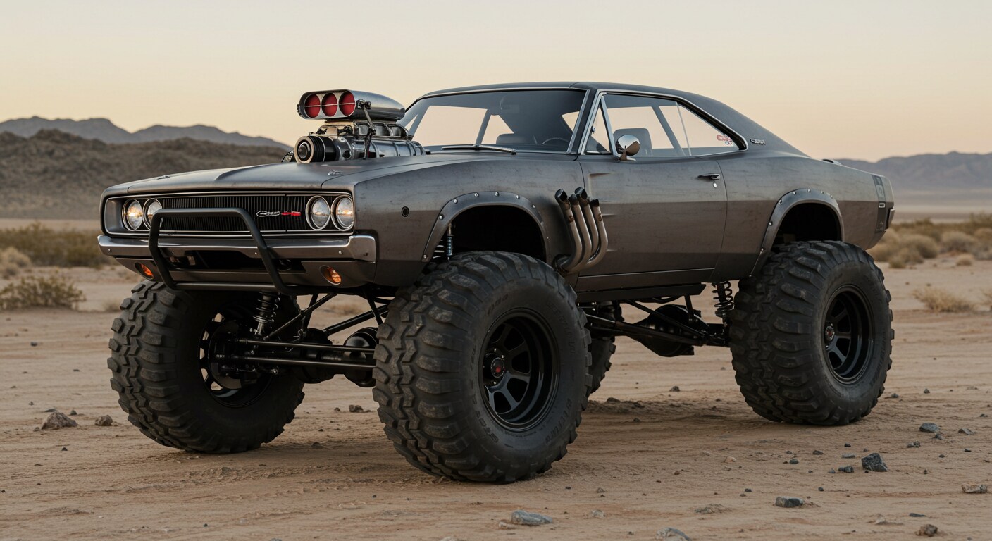 ダッジチャージャーモンスター | の人気AIイラスト・グラビア