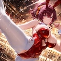 ハイキックハイレグバニー 2枚目