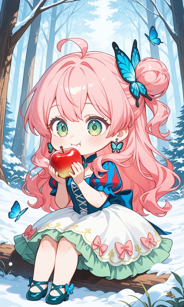 白雪姫こまちゃん×ちびキャラ