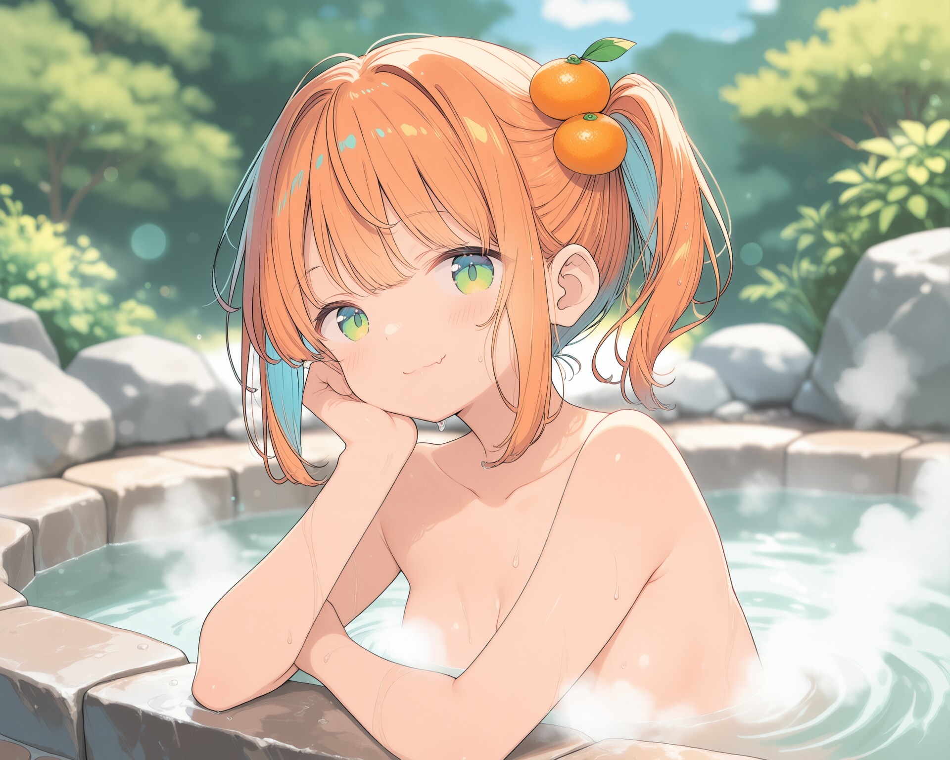 ７月26日は夏風呂の日　～ぬるめのお湯につかりましょう～