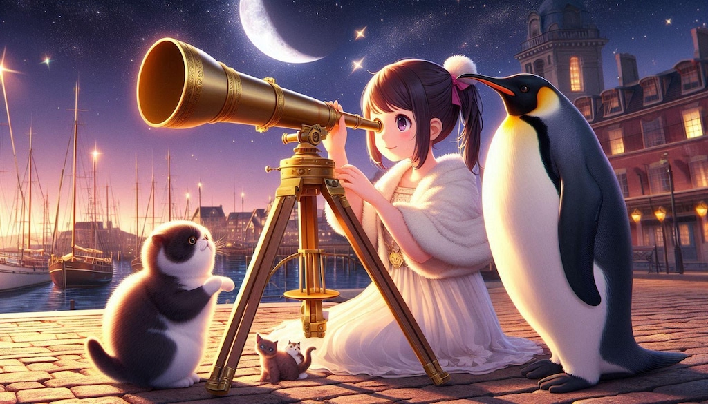 ４『お月様こんばんは。』