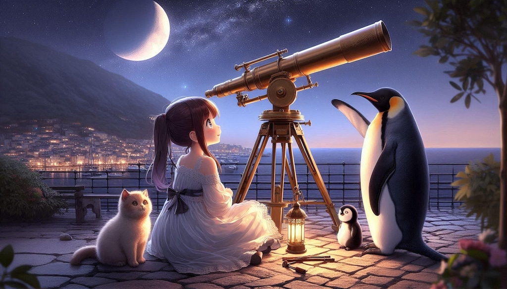 ４『お月様こんばんは。』