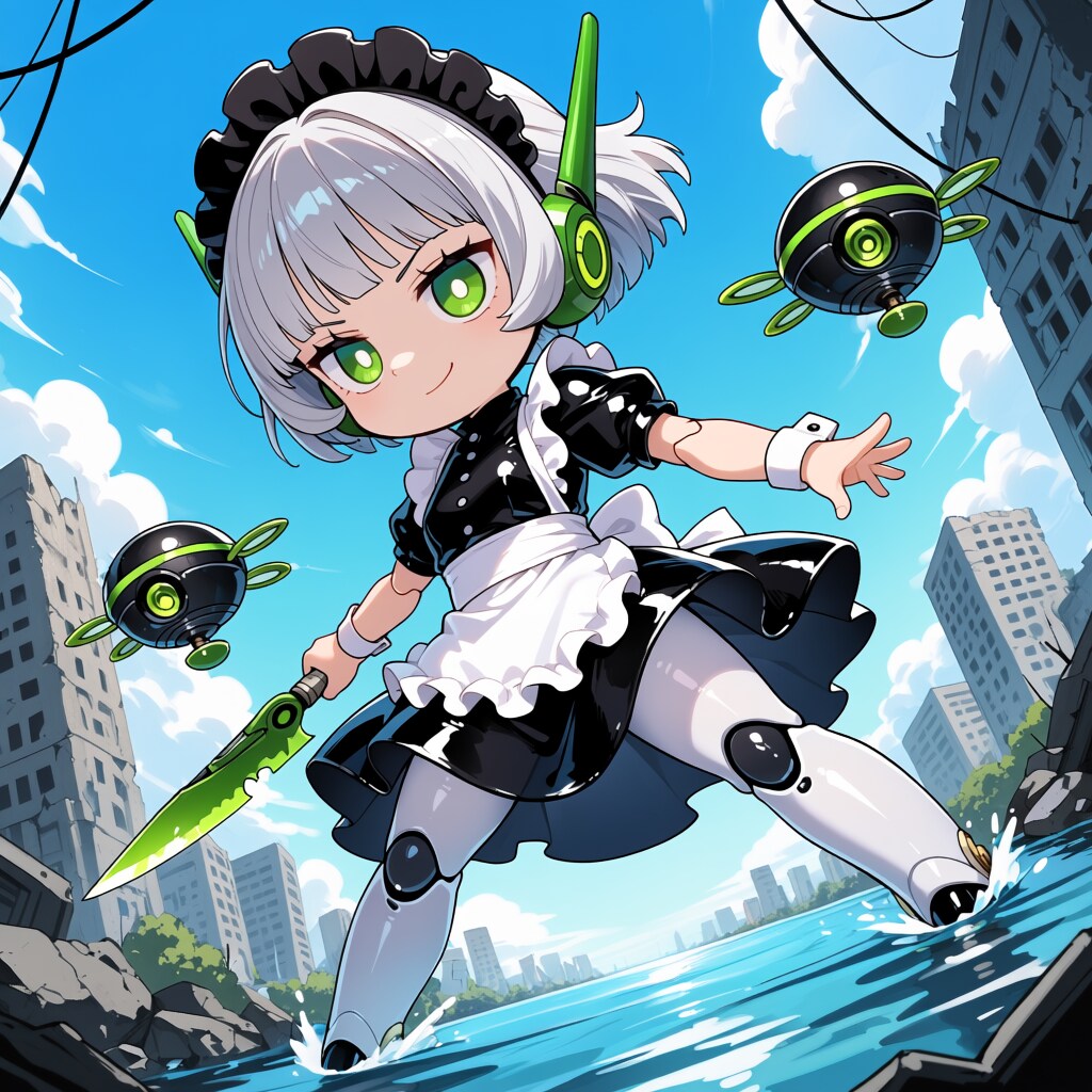 アンドロイドメイド2号 | の人気AIイラスト・グラビア