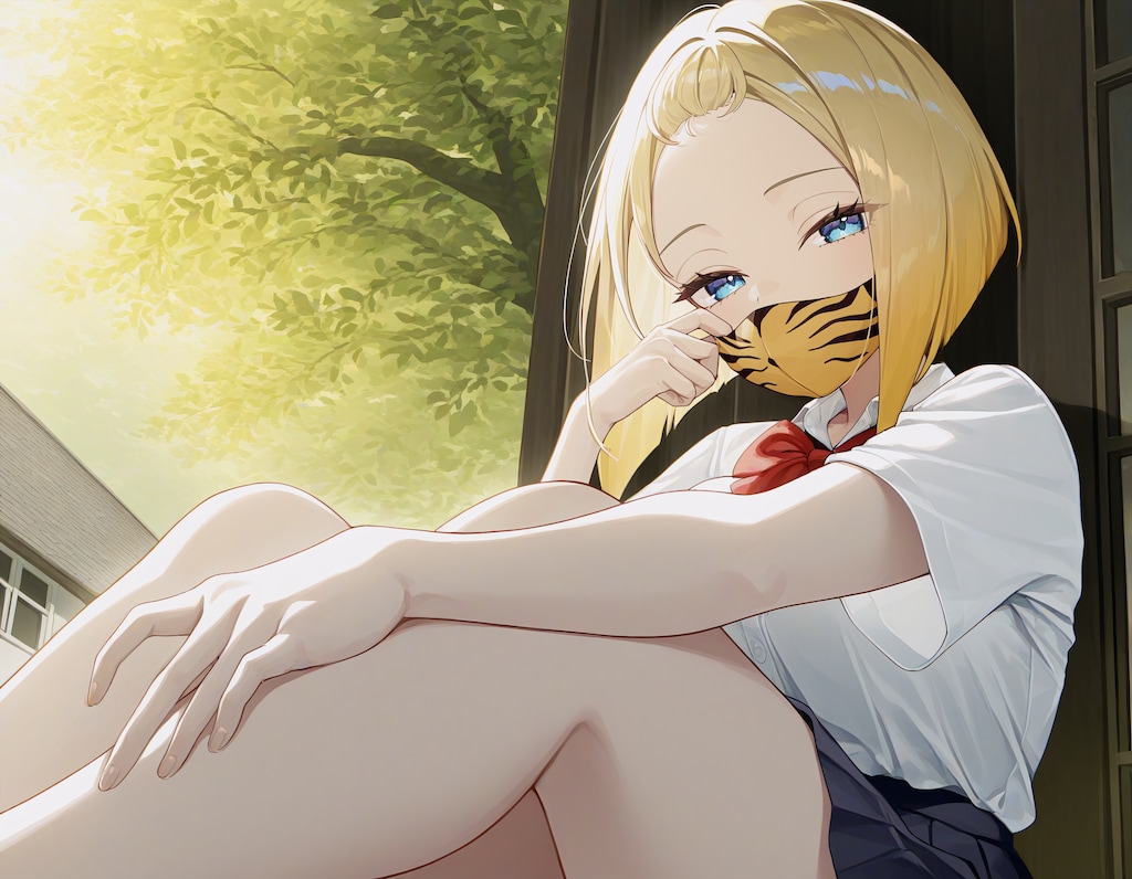 んふ♡ タイガーマスク♡