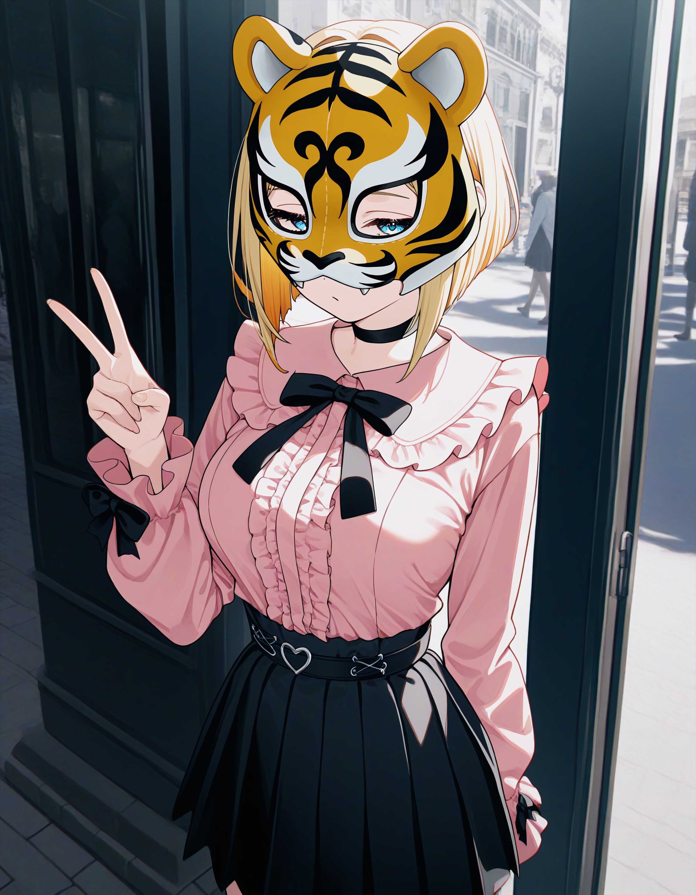 んふ♡ タイガーマスク♡