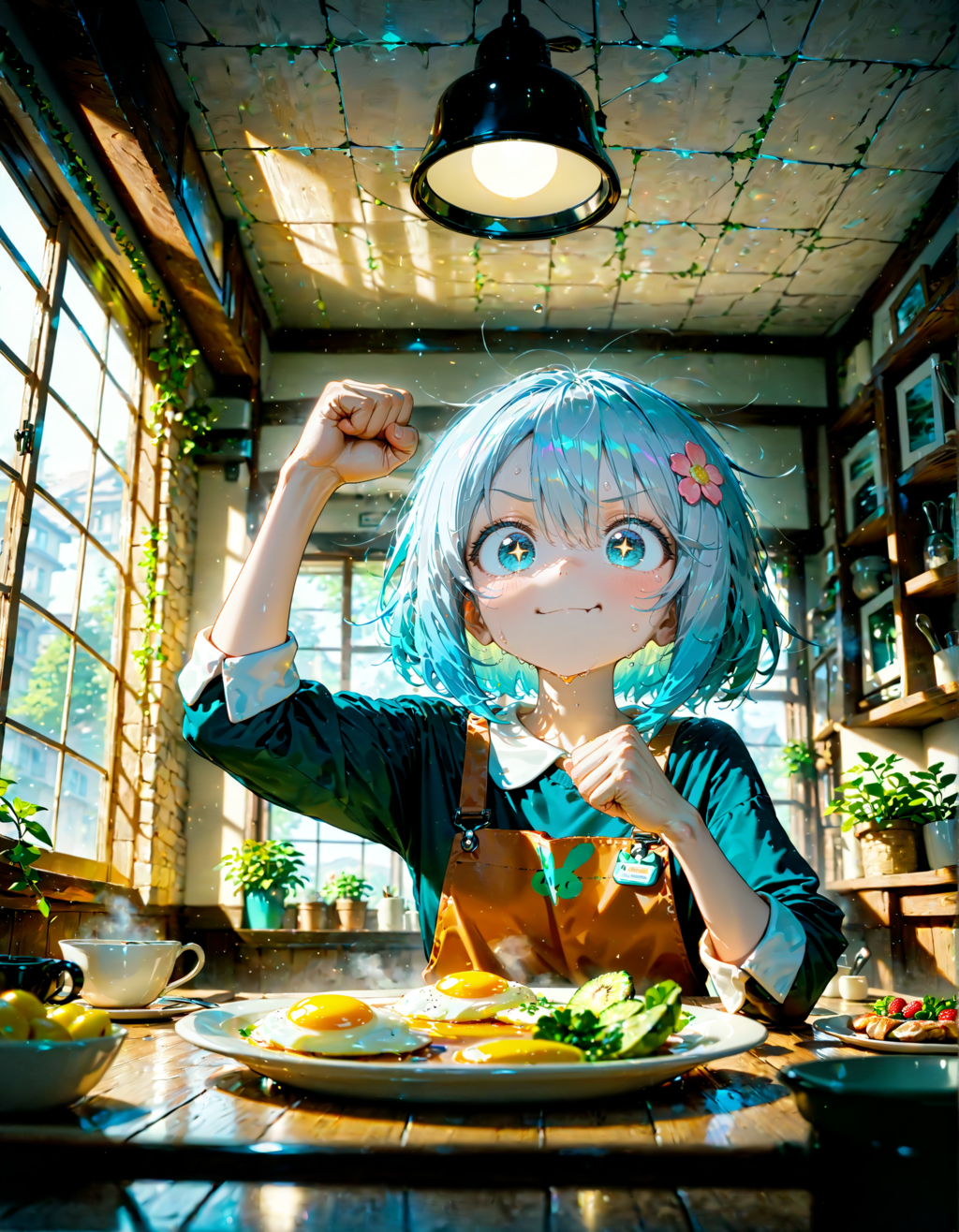 今日はガッツポーズの日。しっかりいい朝食の日　その５