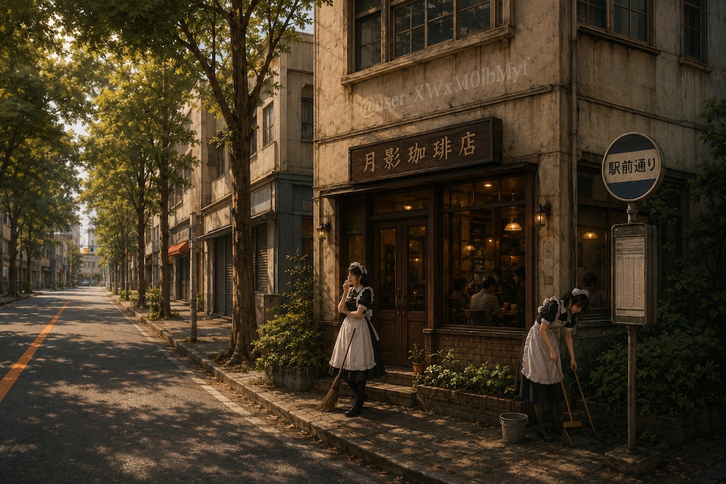 駅前の「月影珈琲店」　３