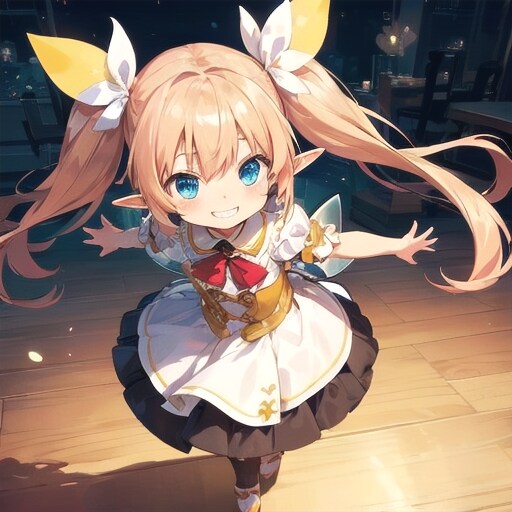 妖精の踊り。