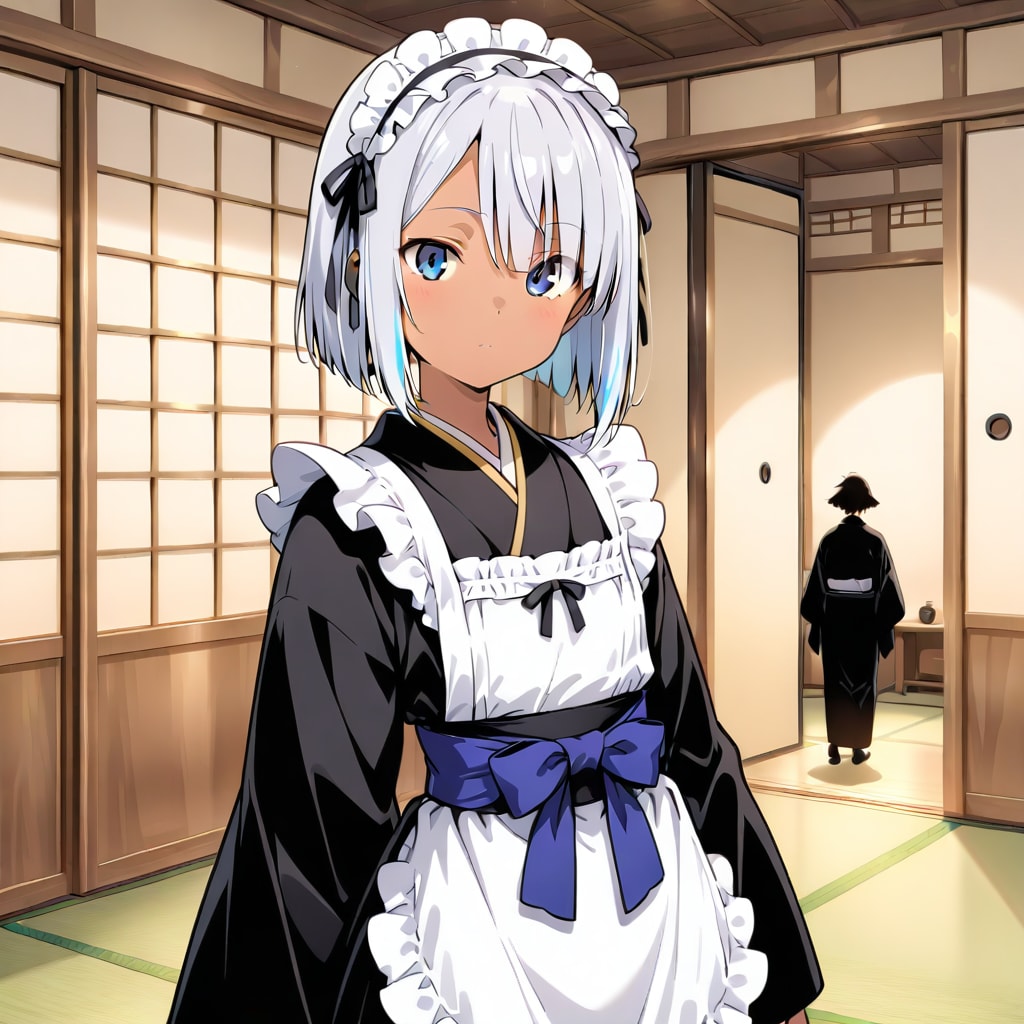 褐色和メイドHARPYver