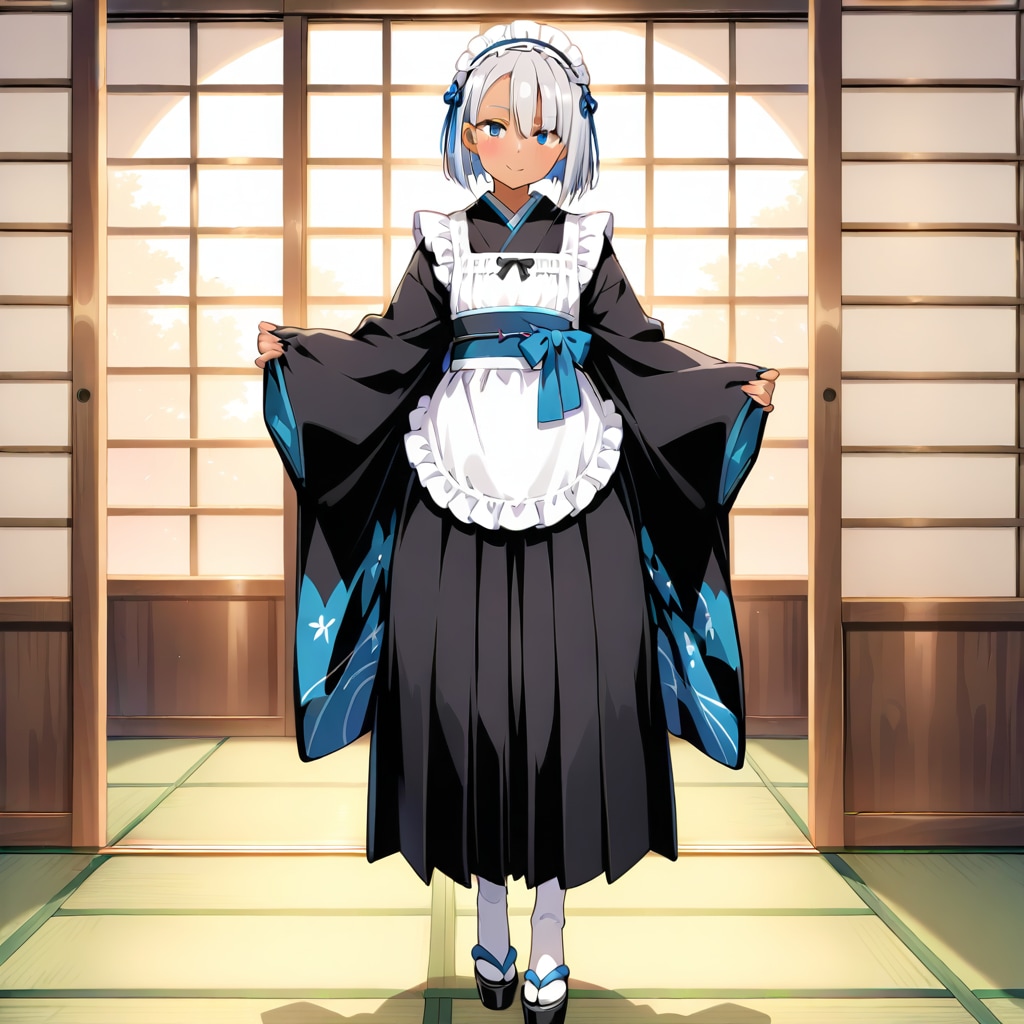 褐色和メイドHARPYver
