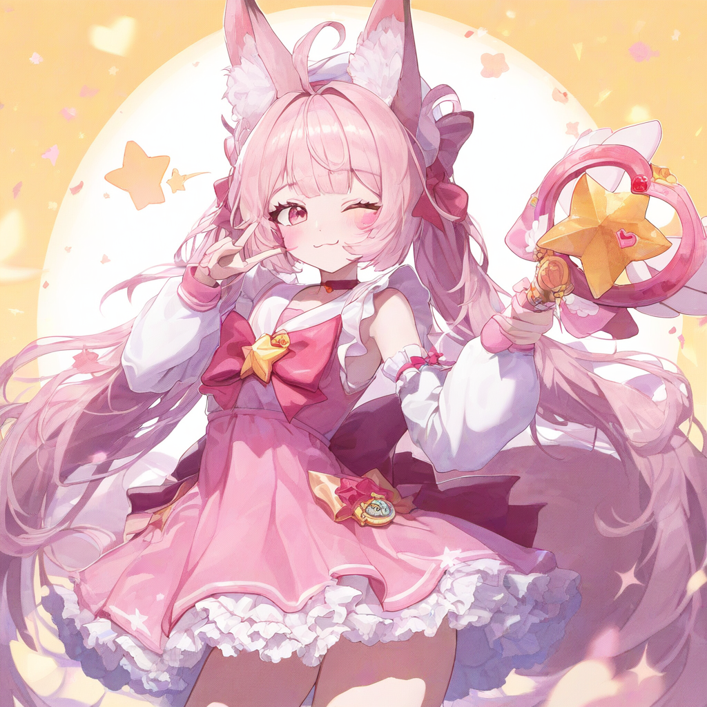 魔法少女狐娘ちゃん