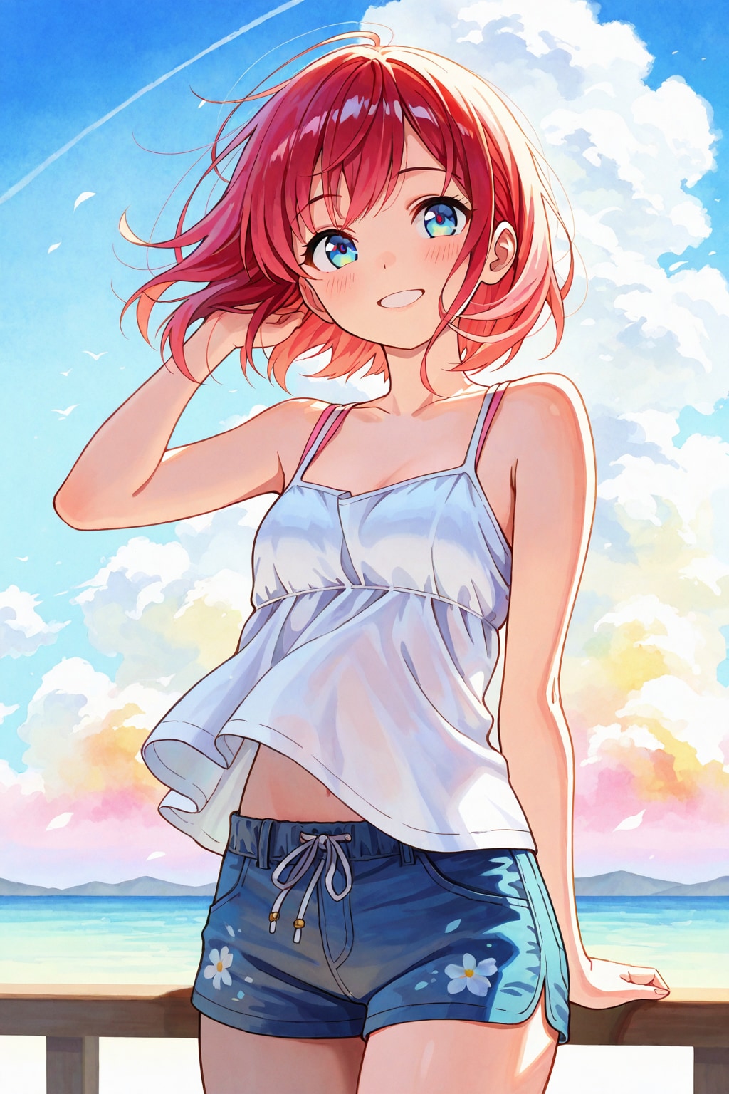 初夏の風。