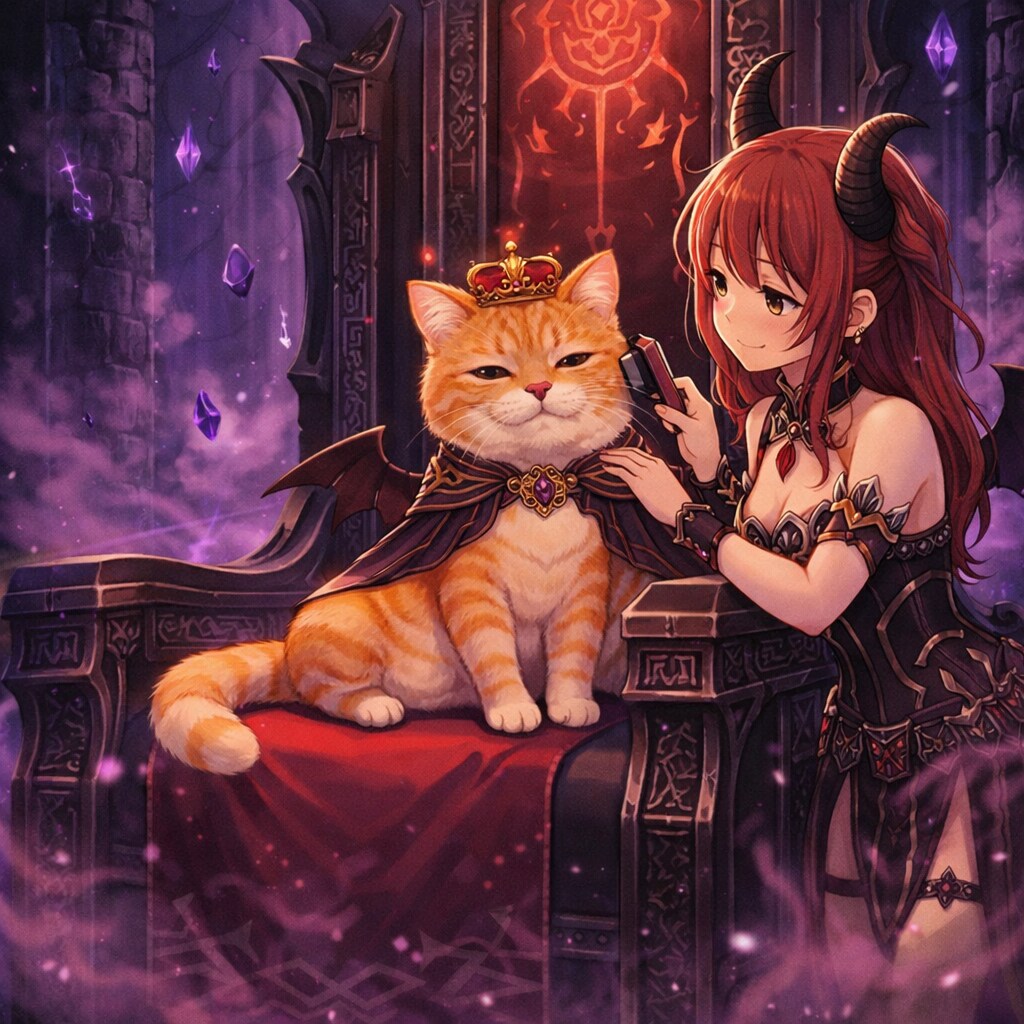 魔王城のマオー様