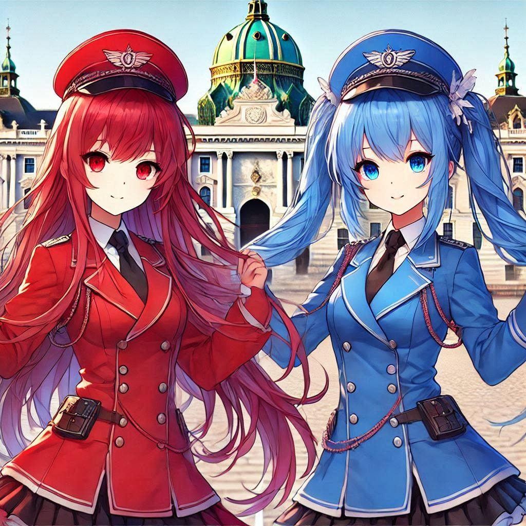 鉄道系魔法少女イオニア＆ラーラ　海外旅行中♪・・・147