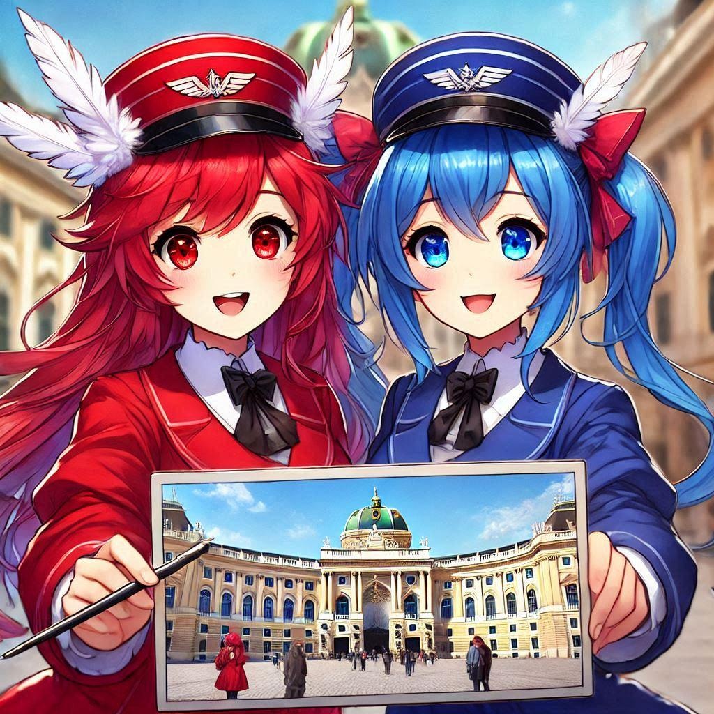 鉄道系魔法少女イオニア＆ラーラ　海外旅行中♪・・・147