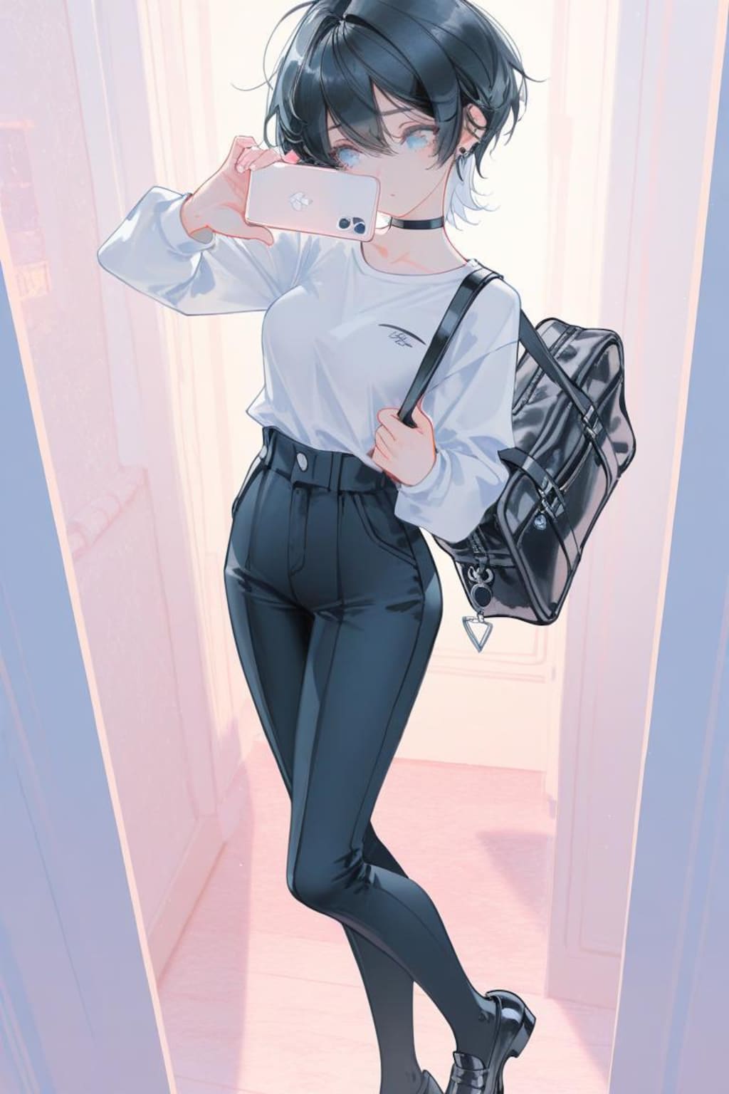 <本田ちゃん>カジュアルモノトーンコーデ