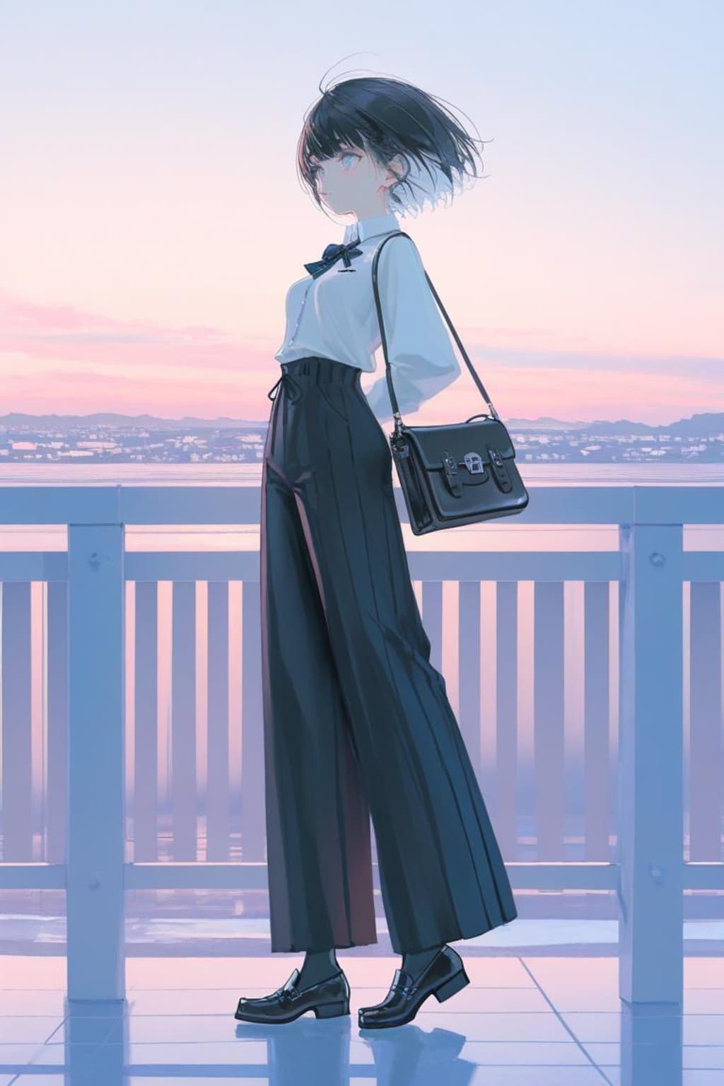 <本田ちゃん>カジュアルモノトーンコーデ