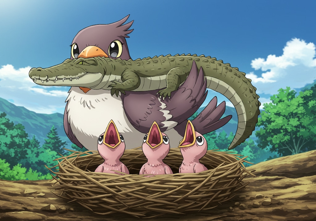 こどもたち！朝ごはんだよ。