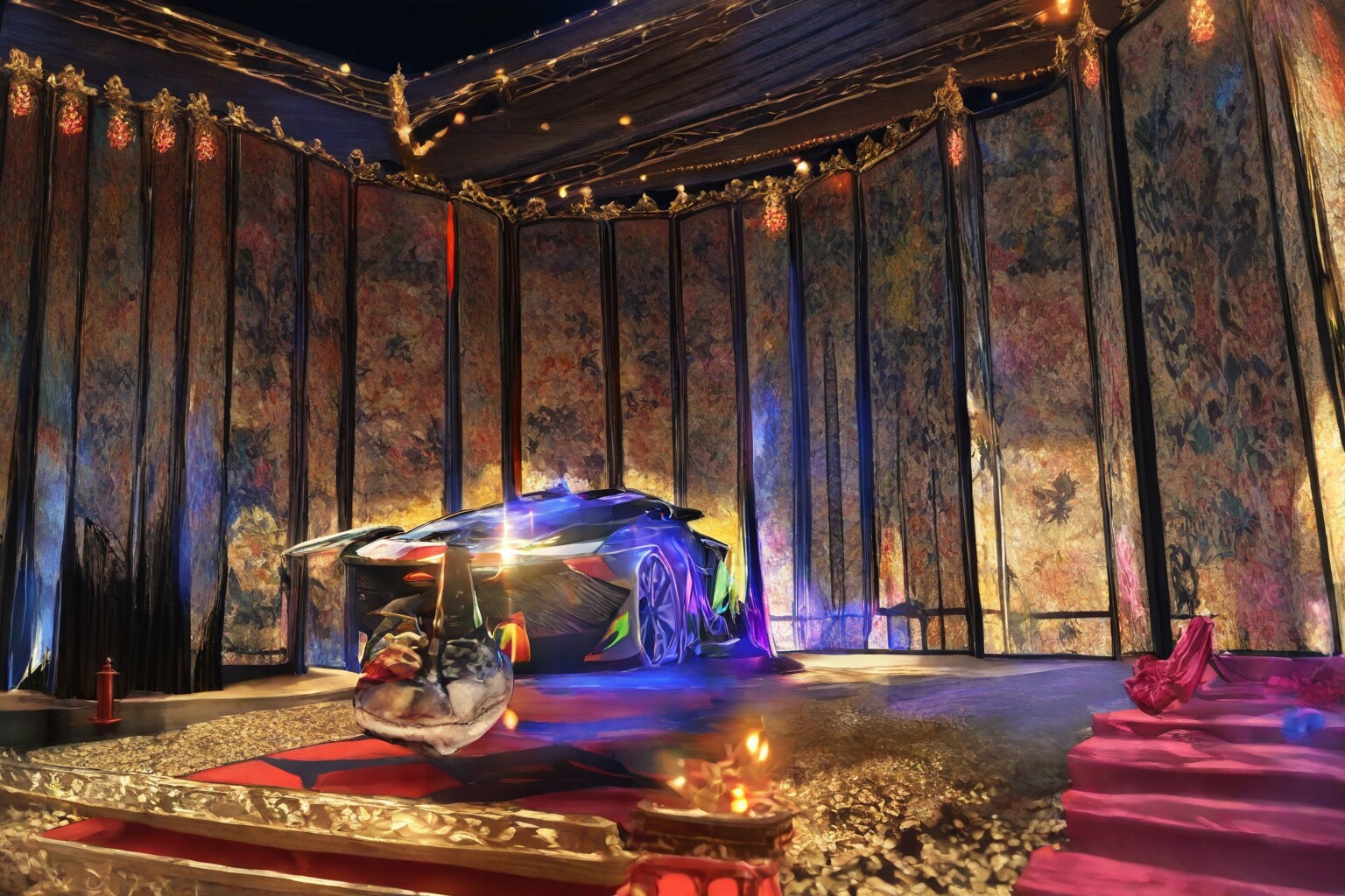 -フィギュア屏風- | の人気AIイラスト・グラビア