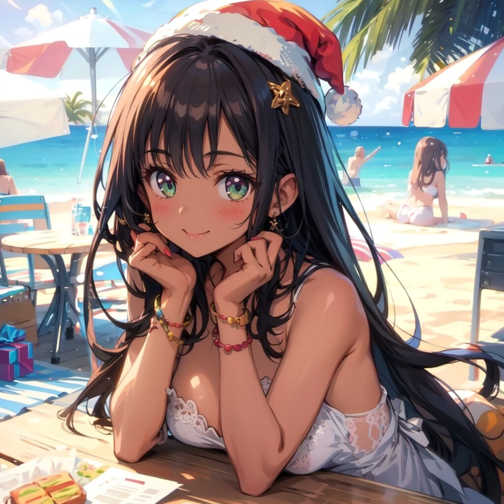 真夏のサンタコスをして欲しかった
