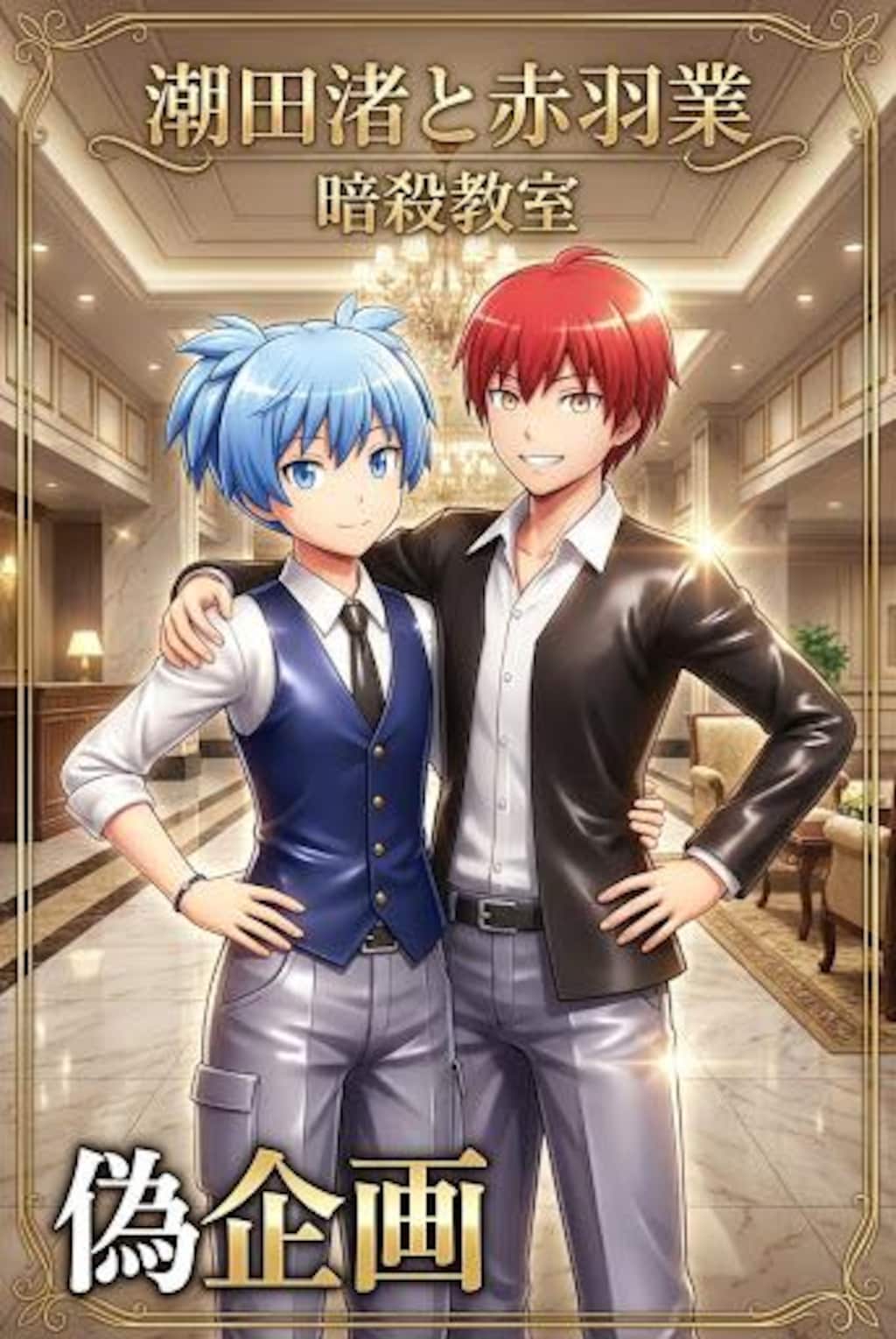 暗殺教室　潮田渚&赤羽業