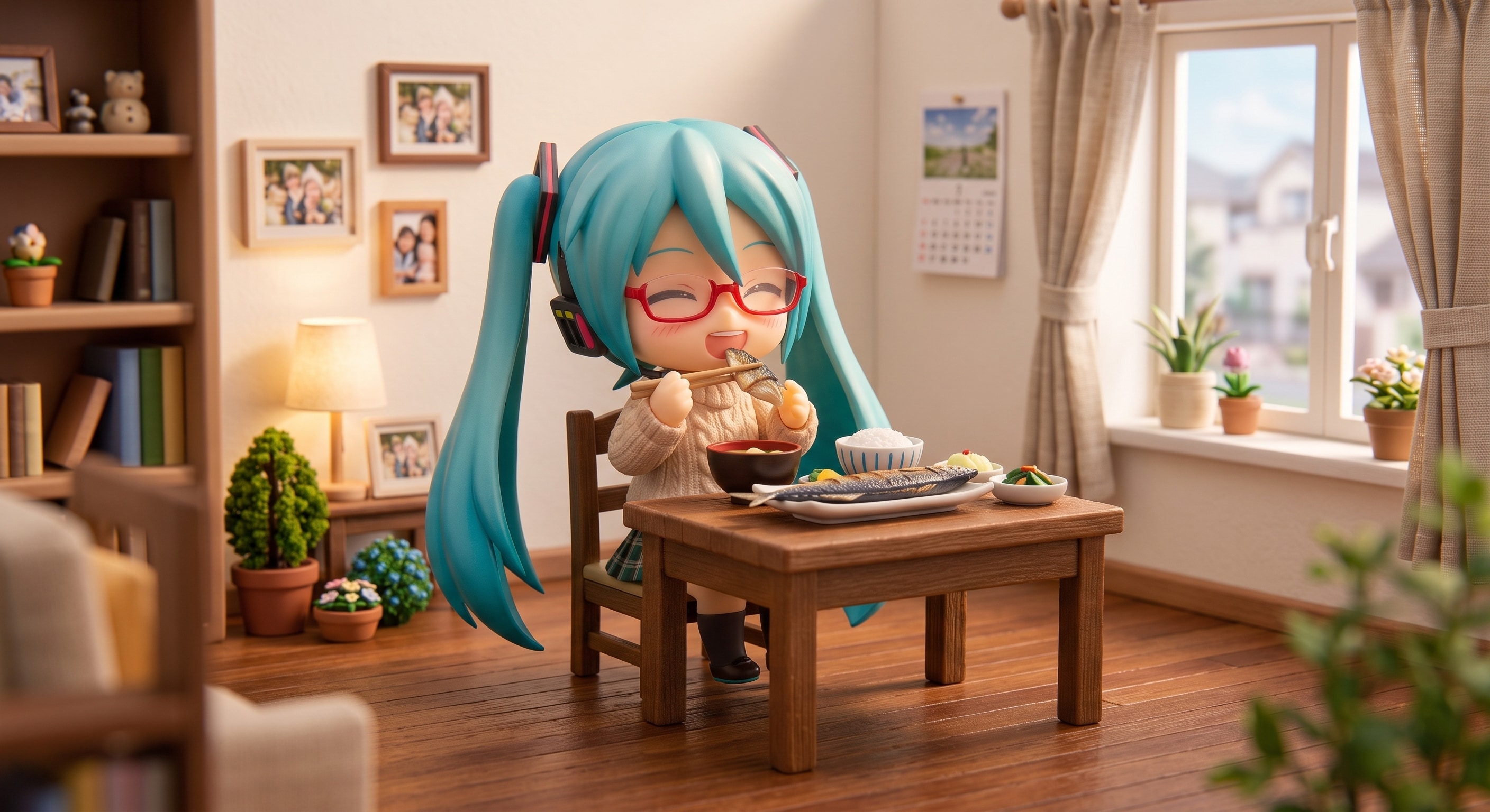 今日のお昼はサンマです | の人気AIイラスト・グラビア