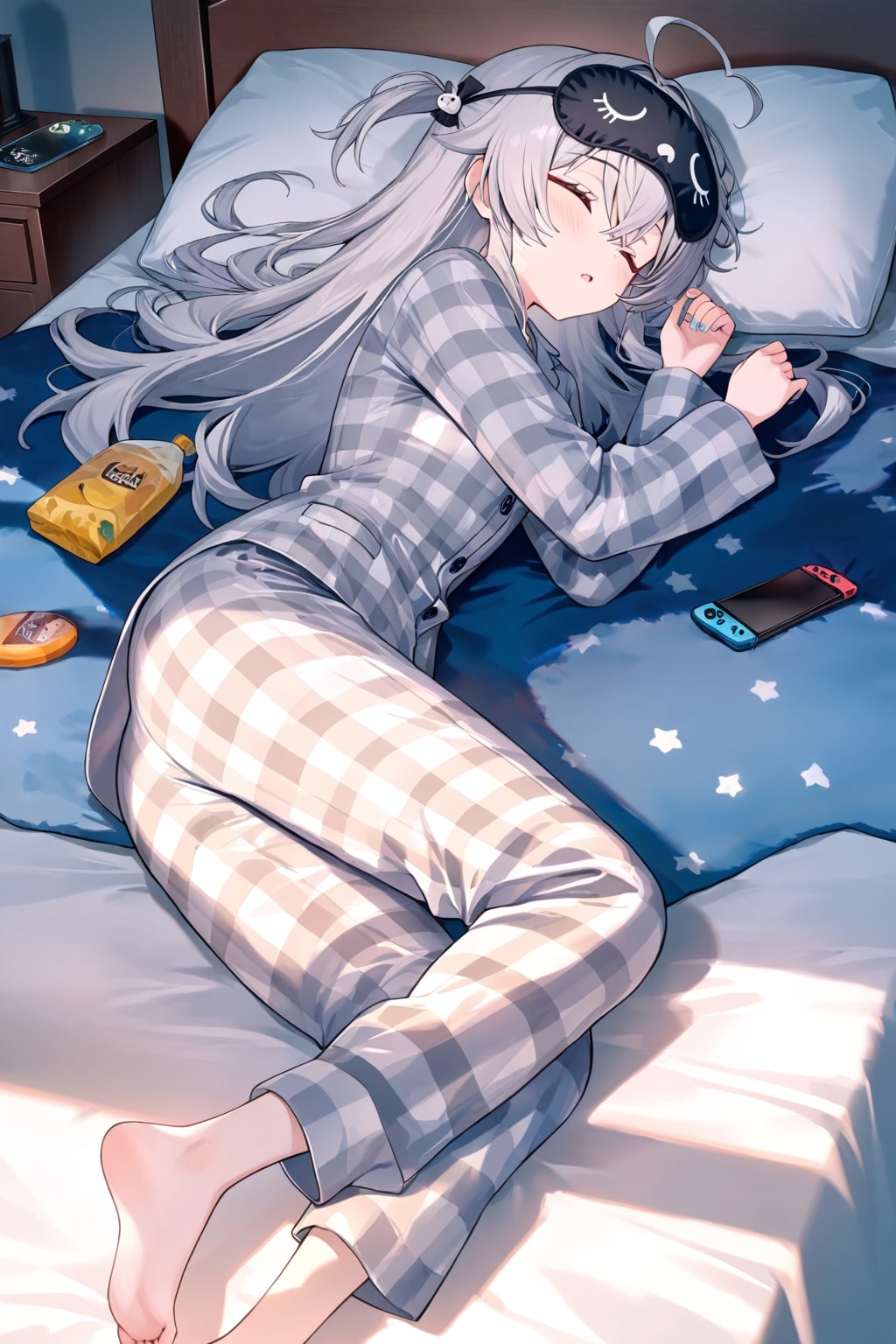 癒し方は、ホットアイマスクで睡眠です