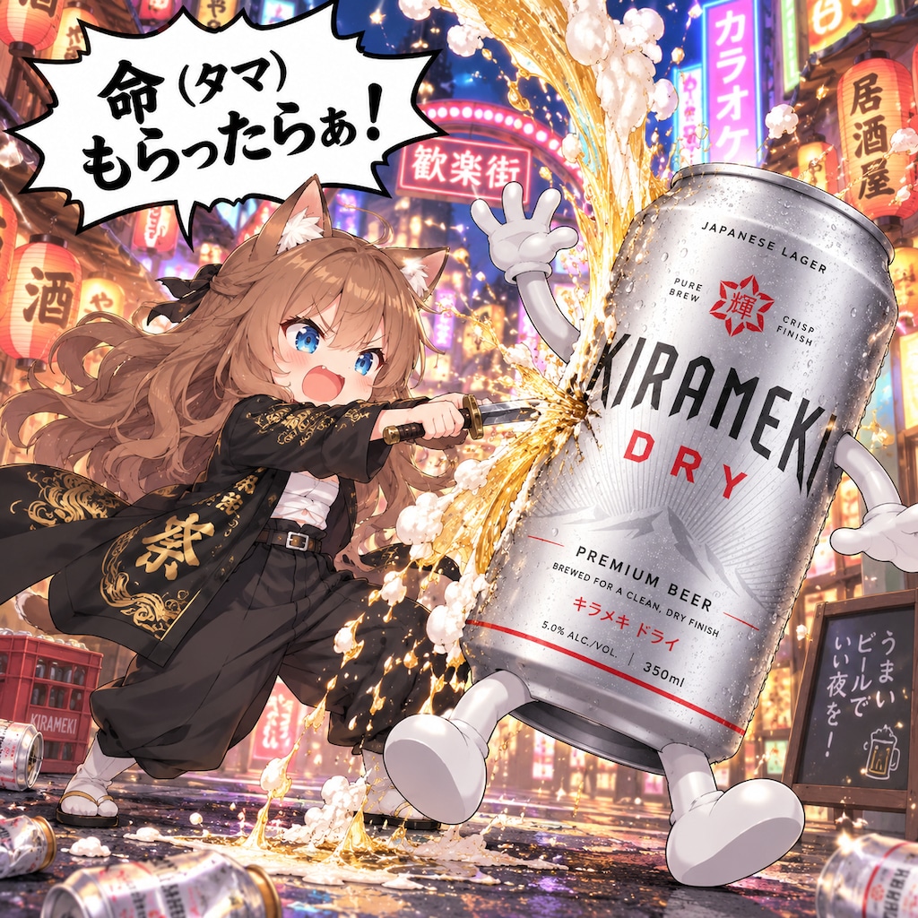 鉄砲玉の小さな女の子