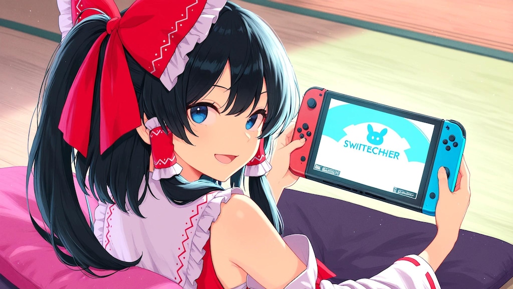 博麗霊夢とゲーム機