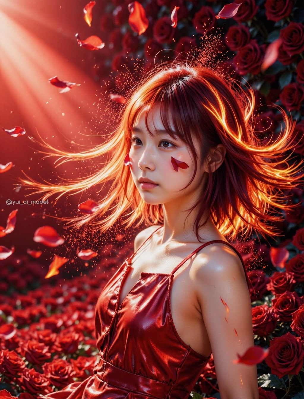 真っ赤 beauty-574