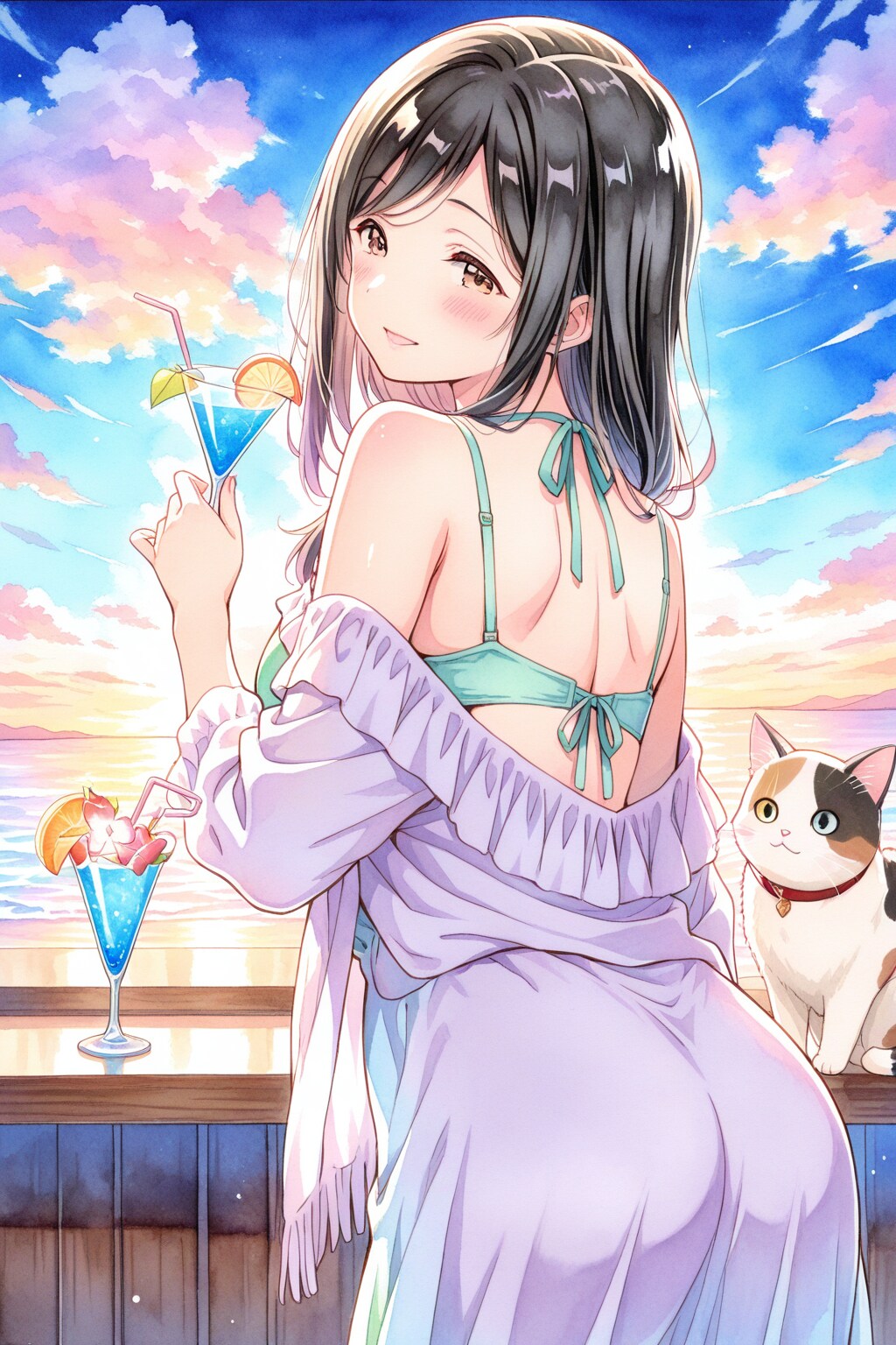 見返り美人