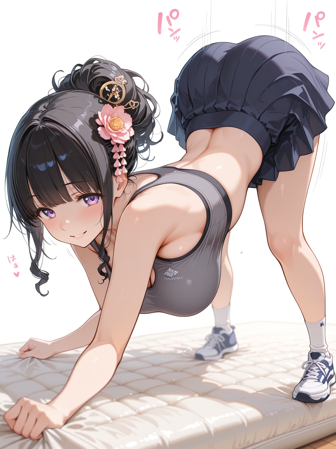 朝練の美尻アスリート