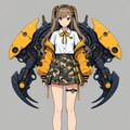HiGHScHOOL+WaRS 迷彩女子高生 5枚目