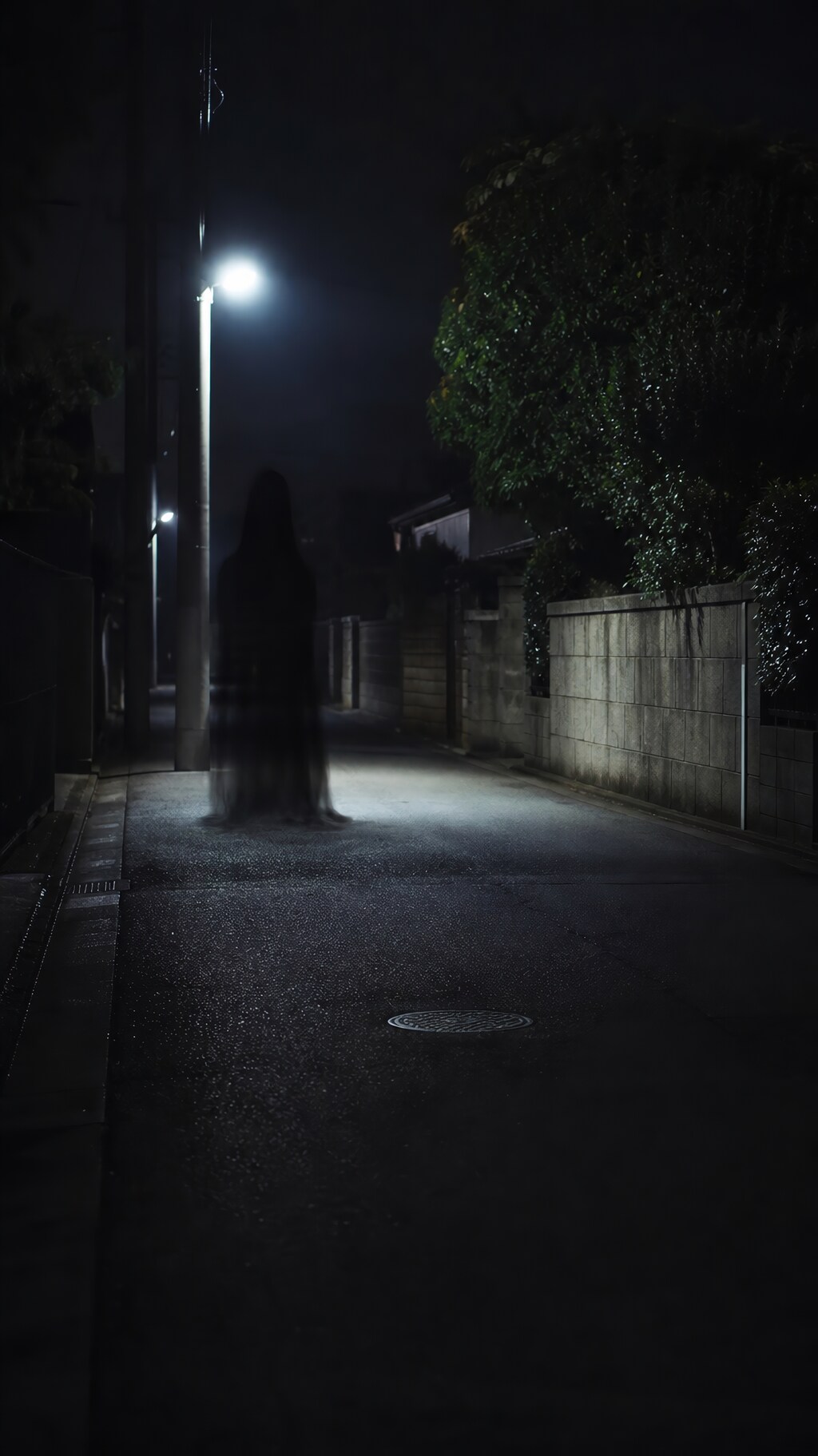 帰路に立つ影