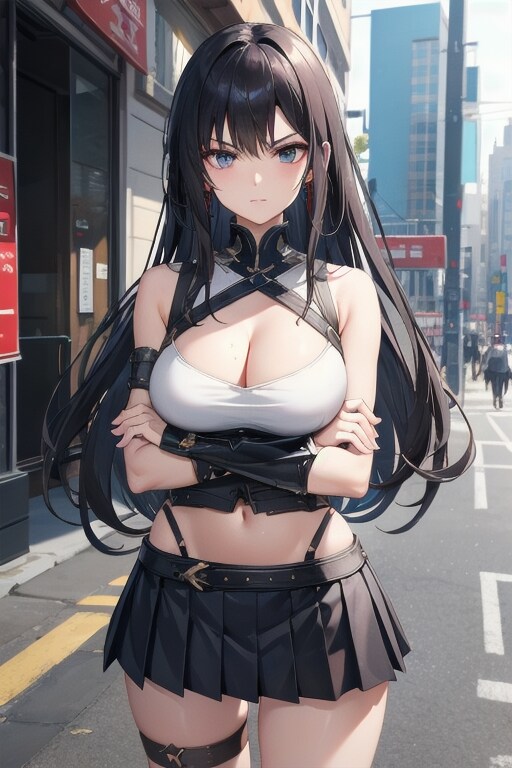 黒髪少女