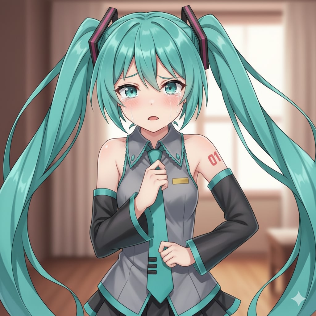 えっ！　ミクさんどうした？