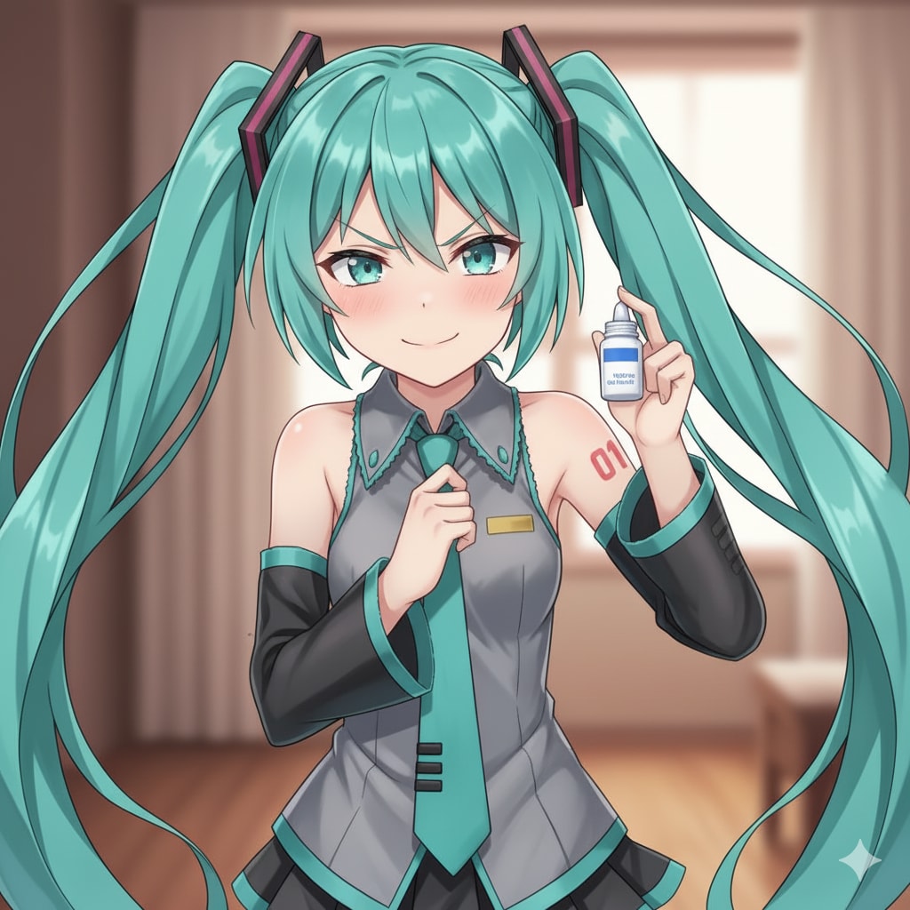 えっ！　ミクさんどうした？