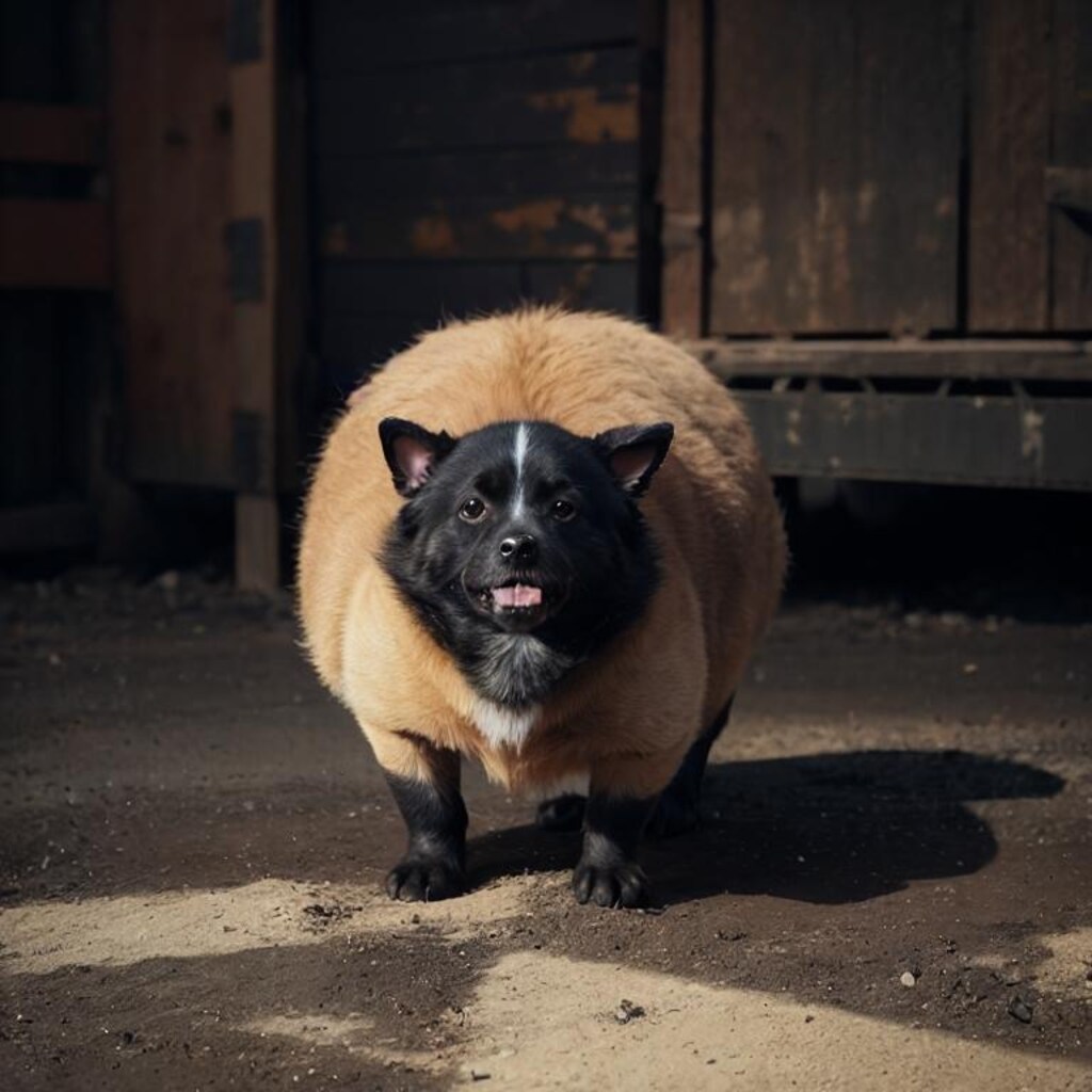 謎の生物