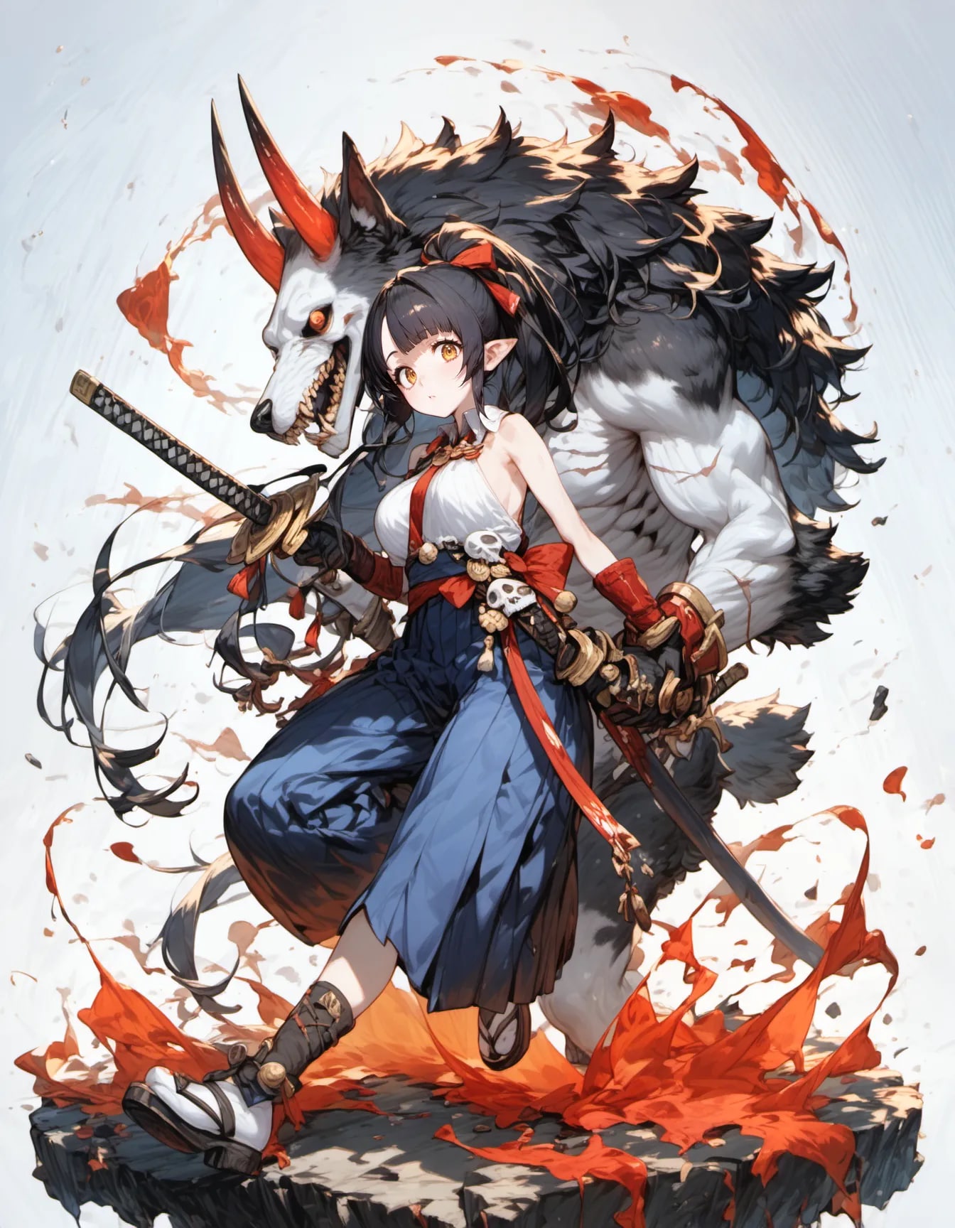 Oath of the Crimson Fang | の人気AIイラスト・グラビア