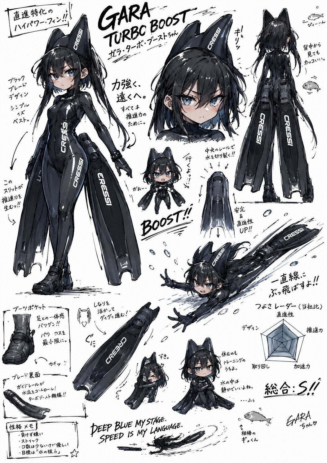 GARA TURBO BOOST ちゃん