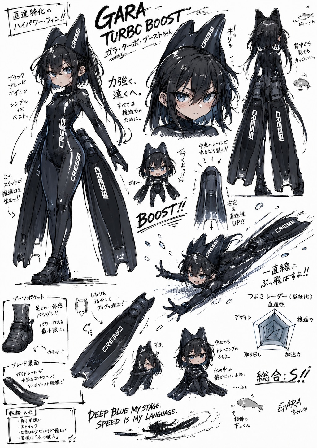 GARA TURBO BOOST ちゃん