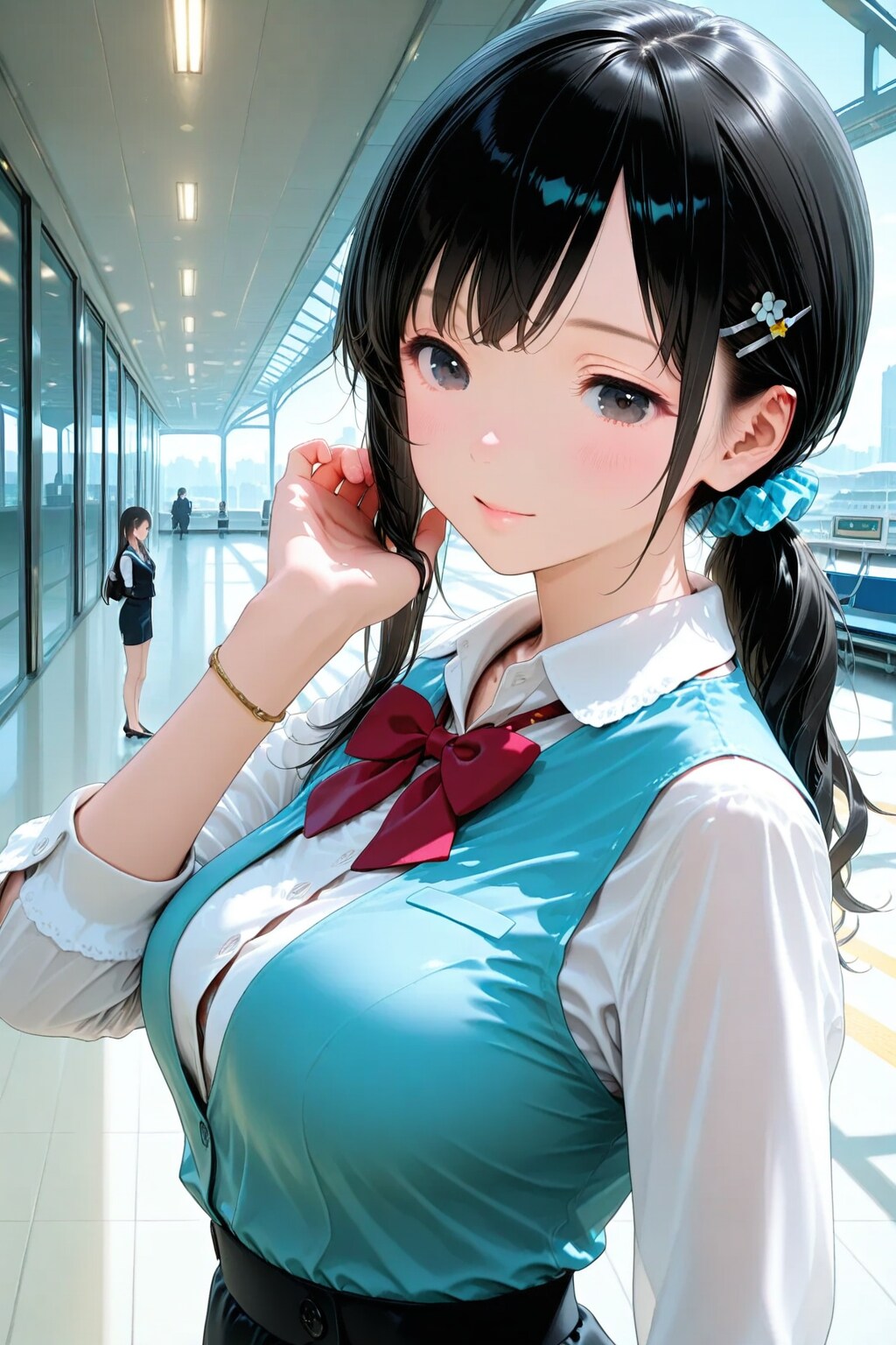 お仕事の長女ちゃん🌸✨