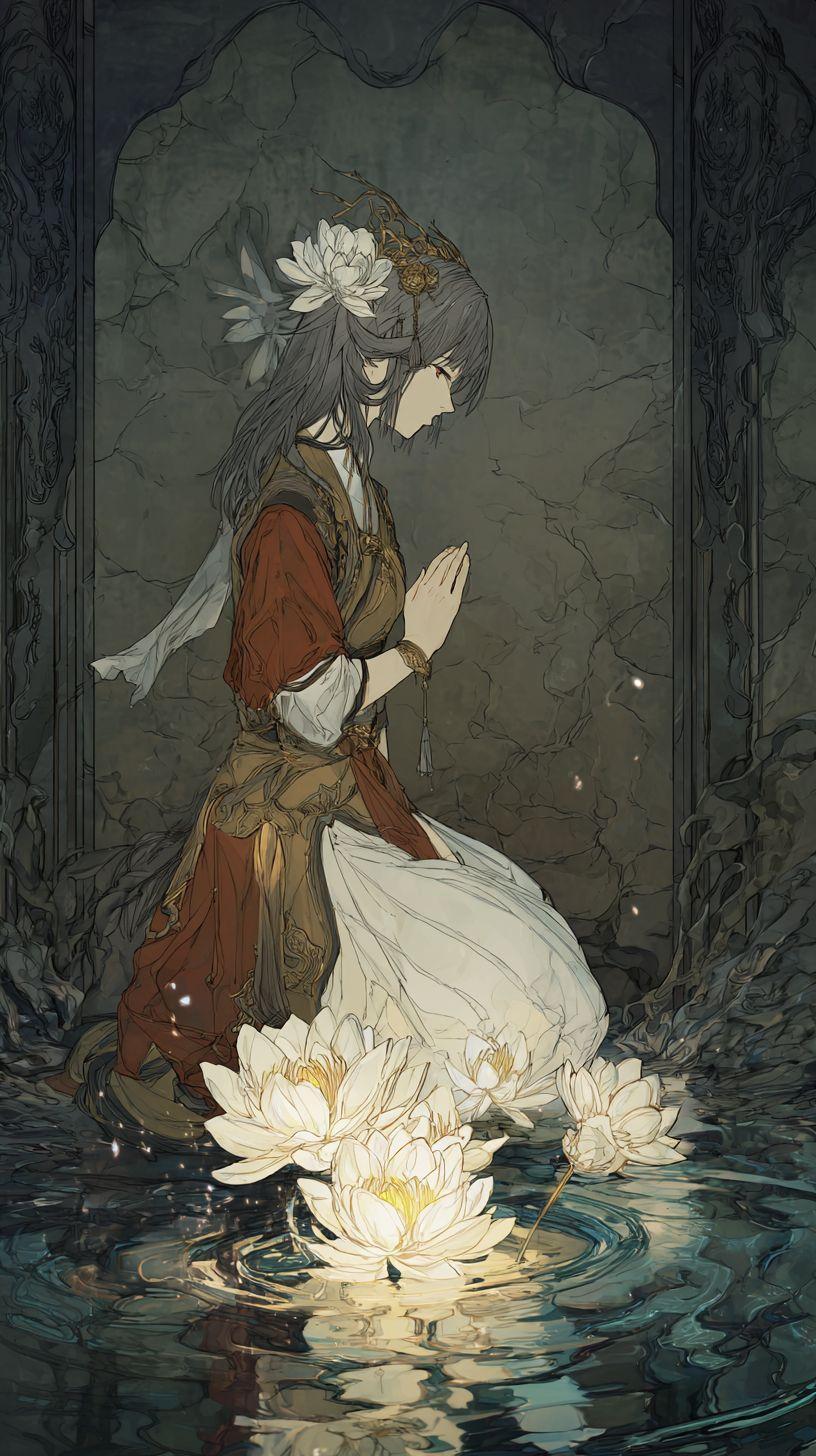 祈 | の人気AIイラスト・グラビア