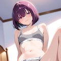 不愛想後輩ちゃん67『カルバンクライン+足を組む』 2枚目