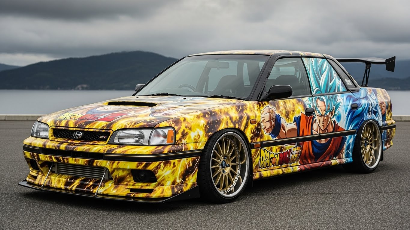 レガシィドラゴンボール痛車 | の人気AIイラスト・グラビア