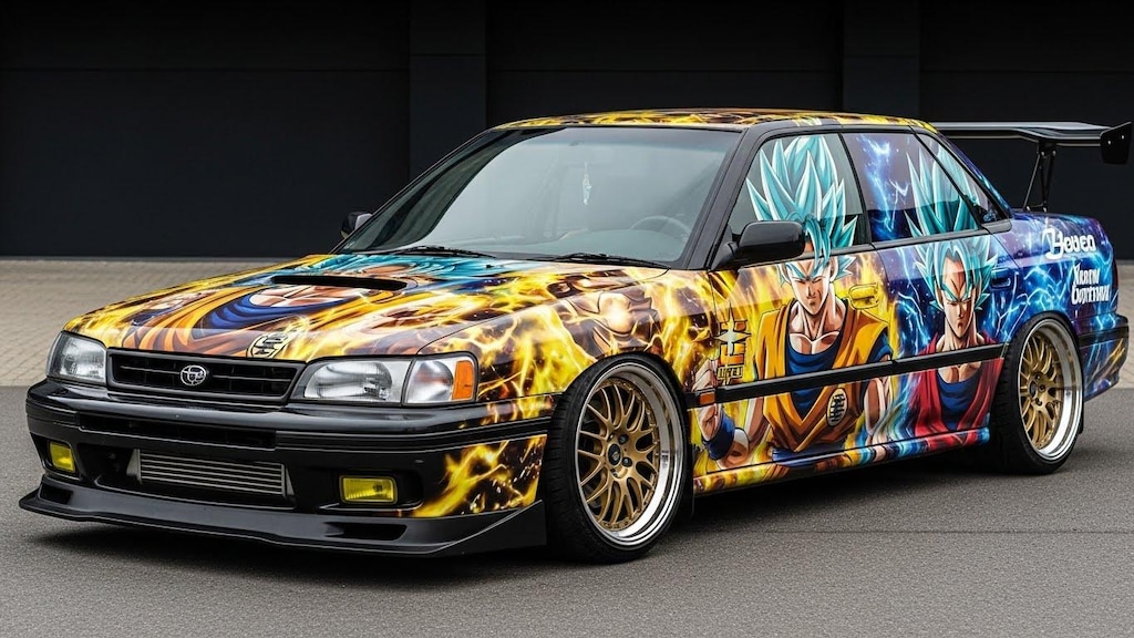 レガシィドラゴンボール痛車