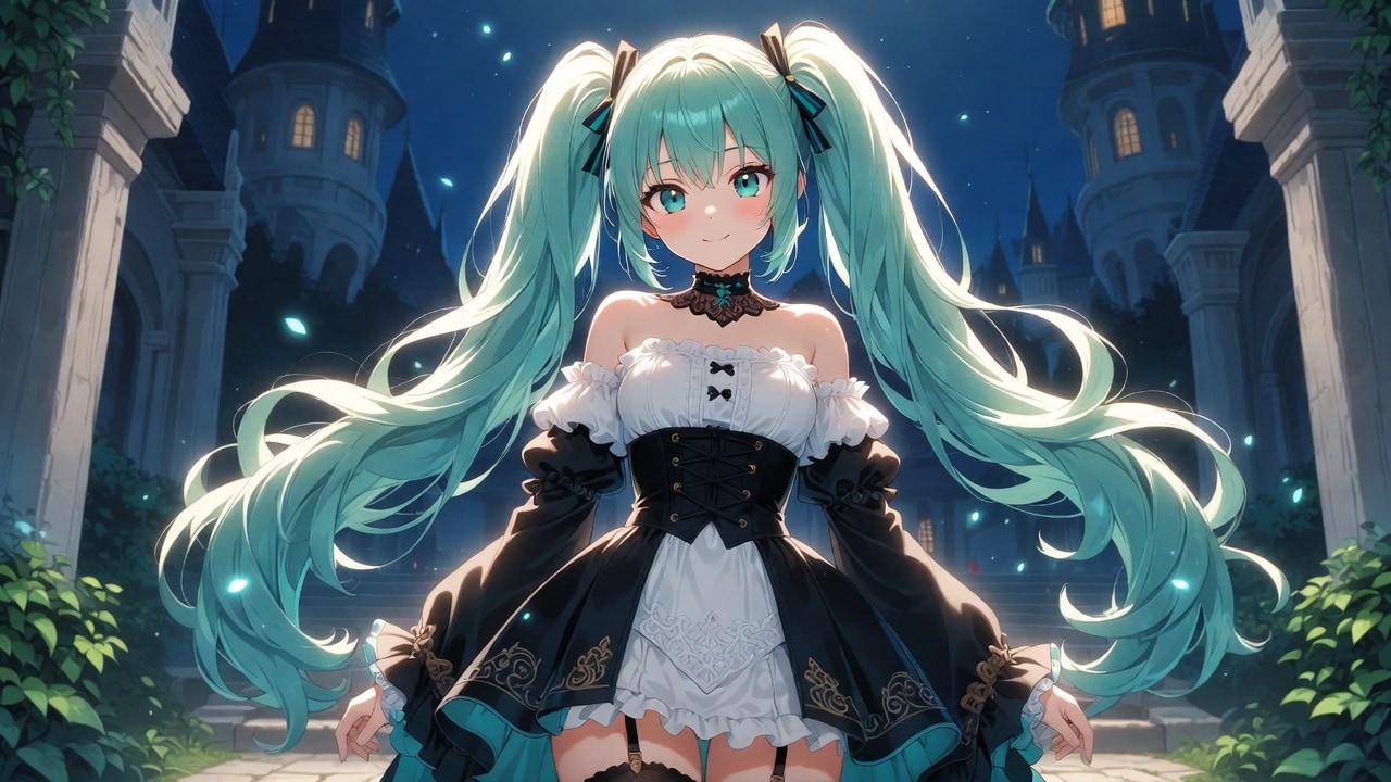 初音ミク　ファンタジー | の人気AIイラスト・グラビア