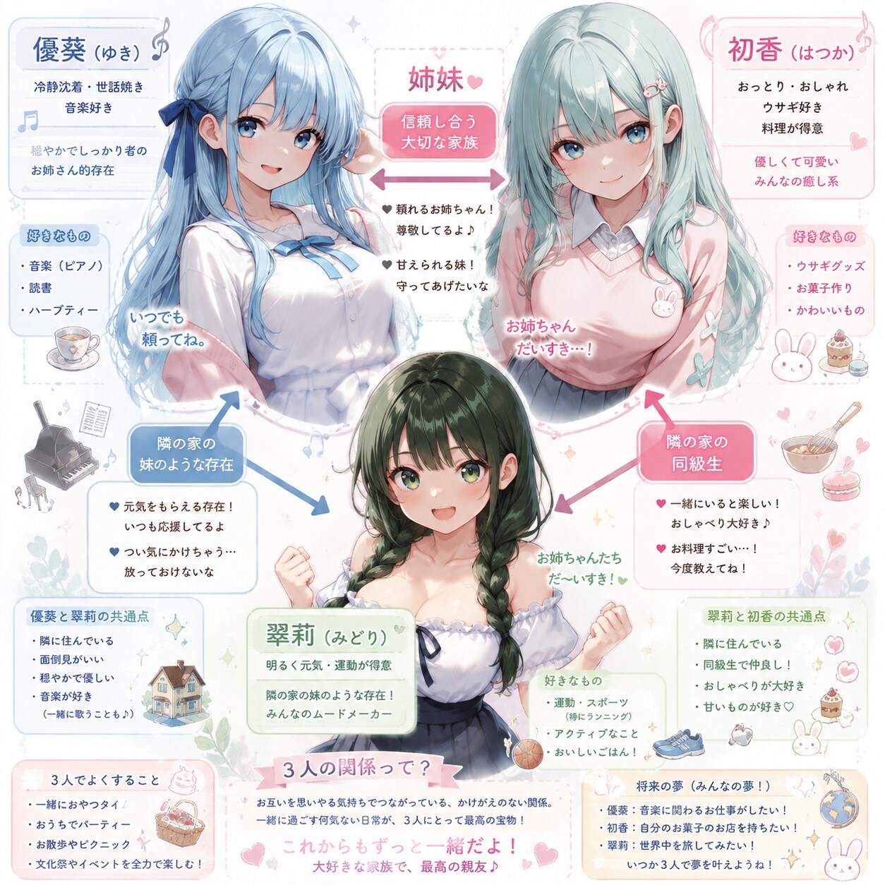 うちの子相関図