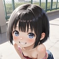 不意に見えた乳首 4枚目